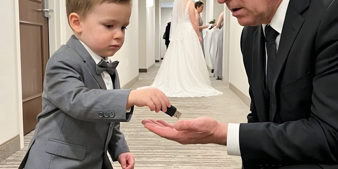 My Grandson Handed Me A Flash Drive Minutes Before My Wedding Began