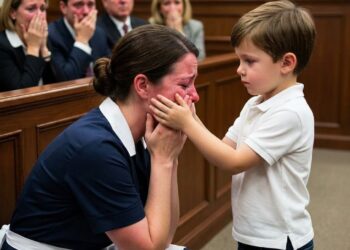 A humble maid who had spent years serving a powerful millionaire family was suddenly accused of stealing an invaluable piece of jewelry. She was taken to court without a lawyer, humiliated before the entire world, and left completely alone against the power of the rich. Everyone assumed she was guilty, because the word of the powerful carried more weight than her tears or her truth.