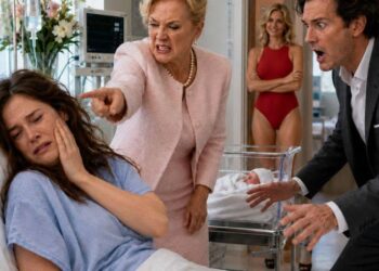 My husband brought his naked mistress into my hospital room hours after I gave birth. His mother slapped me so hard my newborn woke crying, then sneered, “Who will believe a paralyzed woman?”