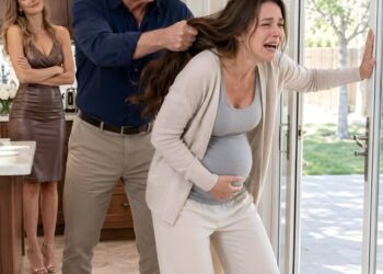 After my husband d:ie:d, my dad dragged me by my hair and threw me out of my own home while I was 8 months pregnant. My water broke as my 24-year-old stepmother laughed in my face. I didn’t scream. I made one phone call—and minutes later, they realized they had just lost everything.