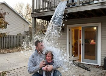 Veteran Father Returns Home To Discover Daughter Locked Outside