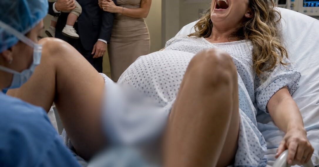 When I was fully dilated and in the middle of labor, my husband confessed, “The truth is, I already have a son. The baby you’re carrying won’t have my last name. I’ll make it up to you with money.” I simply nodded. The following day, he arrived with supplements and opened the door, but the sight waiting for him inside sent him into a complete rage…