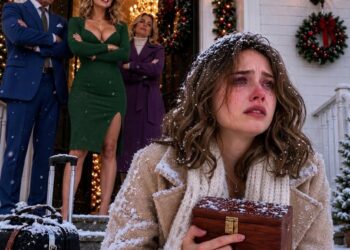 My parents kicked me out on christmas morning. my sister smiled: “back to your place, loser.” i went to the bank with the cedar box grandpa gave me.