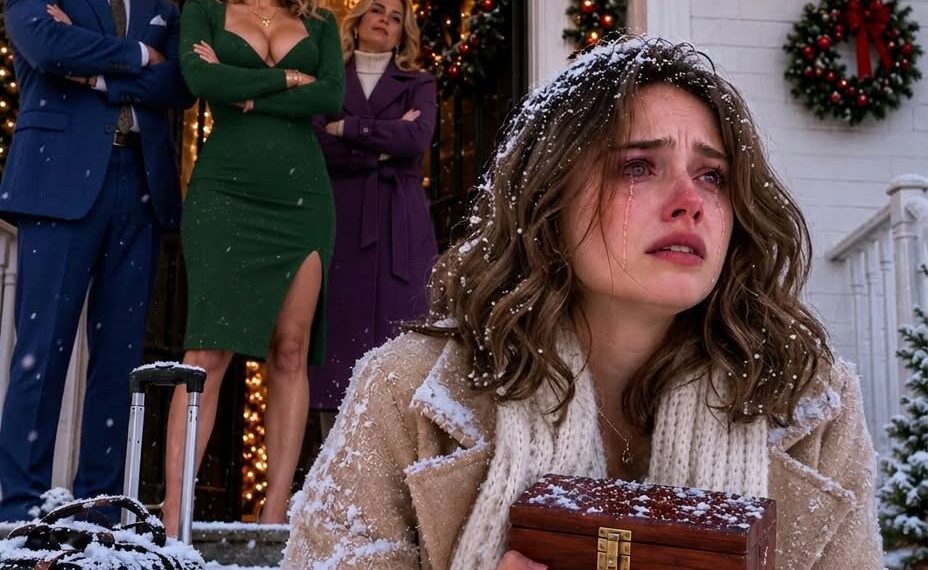 My parents kicked me out on christmas morning. my sister smiled: “back to your place, loser.” i went to the bank with the cedar box grandpa gave me.