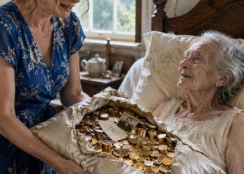 My mother-in-law had no pension. I cared for her with all my heart for 12 years. With her last breath, she handed me a torn pillow. When I opened it, I couldn’t hold back my tears…