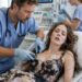 When the emergency surgeon was brought the wife of his best friend, she could barely breathe.