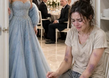 “I went to meet my fiancé’s parents and found my sister-in-law covered in br:uis:es, eating cold rice mixed with water. Before I left, she squeezed my hand and whispered, ‘Come back at 10 and don’t tell anyone.’ I quietly kept the note… and that night I discovered why they were rushing me into marriage.