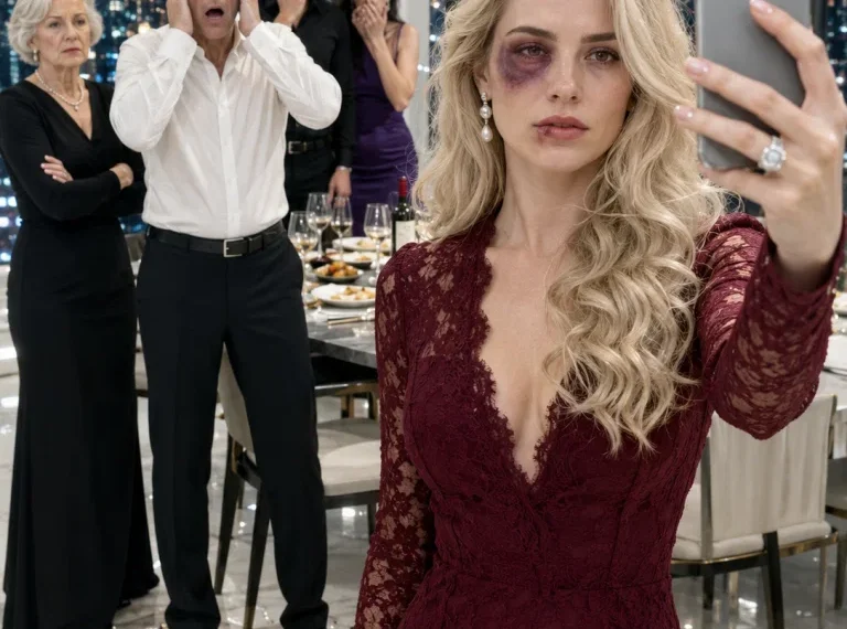 Every month I gave my husband’s family 10,000 dollars, until my mother in law demanded another 5,000 during dinner and my husband s:lapp:ed me in front of everyone. “Shut up and do as you’re told,” he said. I simply wiped the bl00d from my lip, took out my phone, and called my lawyer, never imagining that a financial audit would bring their entire family down.