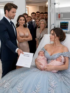 My husband and his mistress offered me $150,000 for my newborn twins. “Sign the papers and disappear from our lives,” they said. His entire family watched, convinced I’d finally given up. I signed without saying a word and left with my babies that very night—but no one knew I’d spent the previous six months preparing for that single signature.