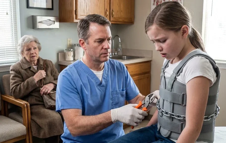 I was ten years old when Nana brought me into a small rural clinic with my brace fastened shut by a tiny padlock. “Children who refuse to obey stay exactly where they’re put,” she said, refusing to hand over the key.