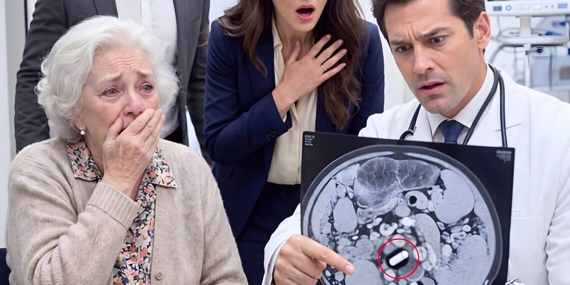 My husband laughed when my 75-year-old mother complained that her stomach was burning. “She’s just trying to get your money,” he said. I ignored him and secretly took her to the hospital. But when the doctor examined her scan, he locked the door and showed me what had been hidden inside her body. Minutes later, my husband came rushing in, pale and desperate.