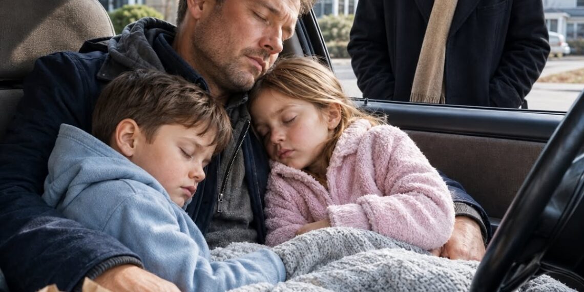 I went to surprise my son on his 32nd birthday. Instead of finding him at home, I found him sleeping in a car with his 5-year-old twins.