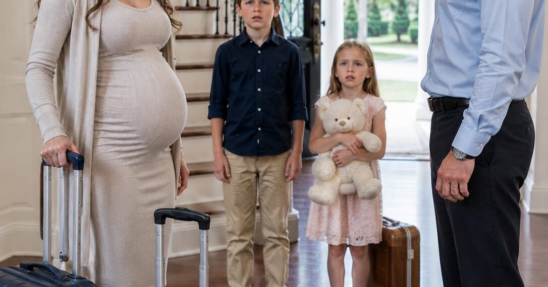 My husband believed that being pregnant, raising two children, having no job, and depending on him financially meant I would never have the courage to leave. Then he brought his mistress into our home and calmly announced that she was moving into the guest suite. Fifteen minutes later, I came downstairs with my children, three packed suitcases, and a divorce petition he had no idea existed.