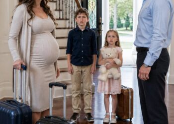My husband believed that being pregnant, raising two children, having no job, and depending on him financially meant I would never have the courage to leave. Then he brought his mistress into our home and calmly announced that she was moving into the guest suite. Fifteen minutes later, I came downstairs with my children, three packed suitcases, and a divorce petition he had no idea existed.