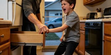 He Called It Discipline—Then Mom Found the Cookie Under the Fridge