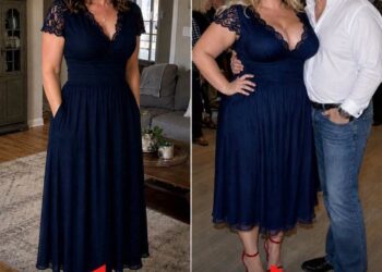 My ExHusband Kicked Me Out Without Letting Me Take My Clothes Weeks Later His New Woman Wore My Late Moms Dress to a Party but When I Told Her Check the Pocket She Went Pale