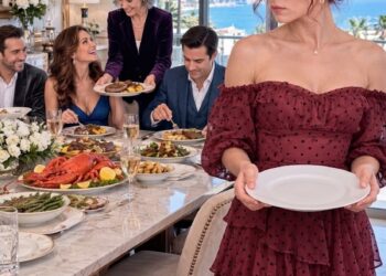 My mother-in-law set an empty plate in front of me while everyone else ate steak and seafood “Your budget ran out. If there’s anything left, you can eat that,” she said, while my husband sat there in silence. 