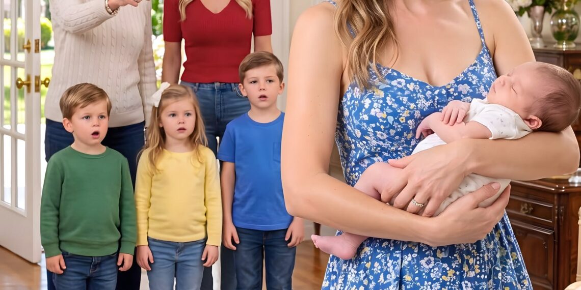 After giving birth, I bought a house just for me and my newborn. On our very first night there, Mom called and announced, “We’re all moving in tomorrow, and I’m not following any of your rules.” Then she added, “Your sister’s whole family is coming too. If you don’t like it, you can leave.” I didn’t argue. The next morning, she pushed open my front door with complete confidence, then froze when she saw who was already waiting inside.