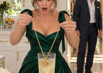 I gave my seat to an elderly woman on the bus, and before she got off, she whispered, “When your husband gives you a necklace, put it in water, and whatever you do, don’t wear it.”