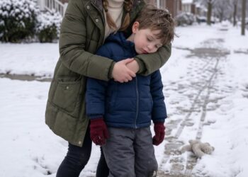 During Christmas, I decided to drop my 8-year-old daughter with her three-year-old sister at my parents house and said, “You guys head inside. I have to check on your dad in hospital.” But my parents turned them away.