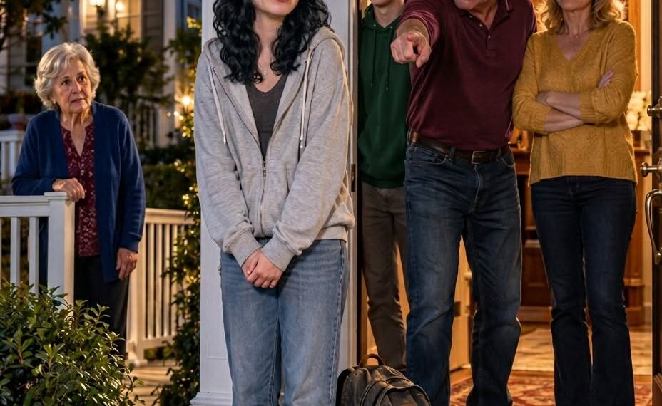 “GET OUT! YOU’RE NOTHING WITHOUT US!” my father screamed, throwing my backpack onto the porch.
