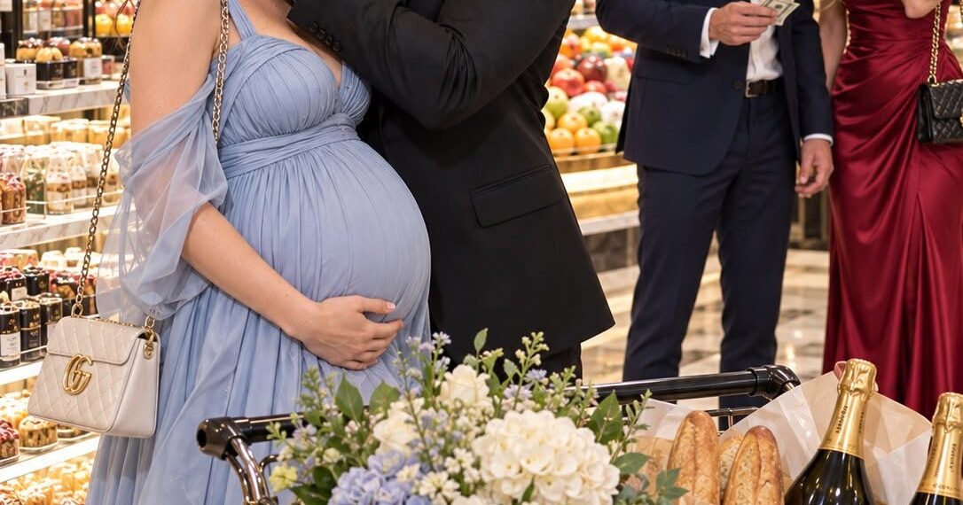 I was five months pregnant, nearly broke, and standing in a supermarket with just $17 in my bank account when my wealthy ex-fiancé waved $100 bills in my face and humiliated me in front of everyone.