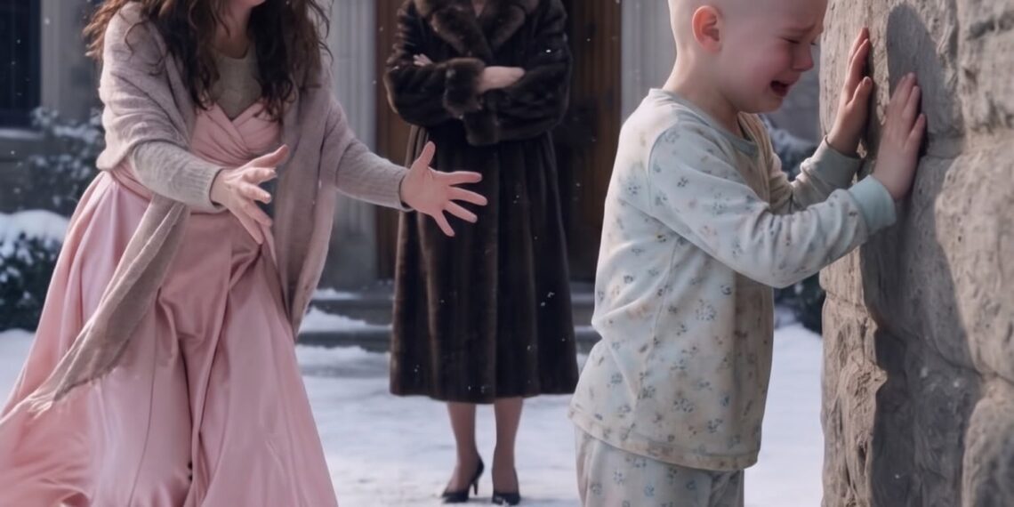When I returned from a business trip, I found my 3-year-old son with his head sh:aved, trembling with fear. My mother-in-law said, “That will teach him not to steal.”