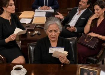After 8 years of feeding my husband by hand, his will gave our children houses, cars, accounts, and millions. I was given one folded envelope. Inside was a one-way ticket to Costa Rica. My son laughed.