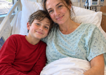 I was grieving the loss of my baby after giving birth when my 8-year-old son leaned close and whispered, “Mom, she’s not gone. I saw what Daddy did.”
